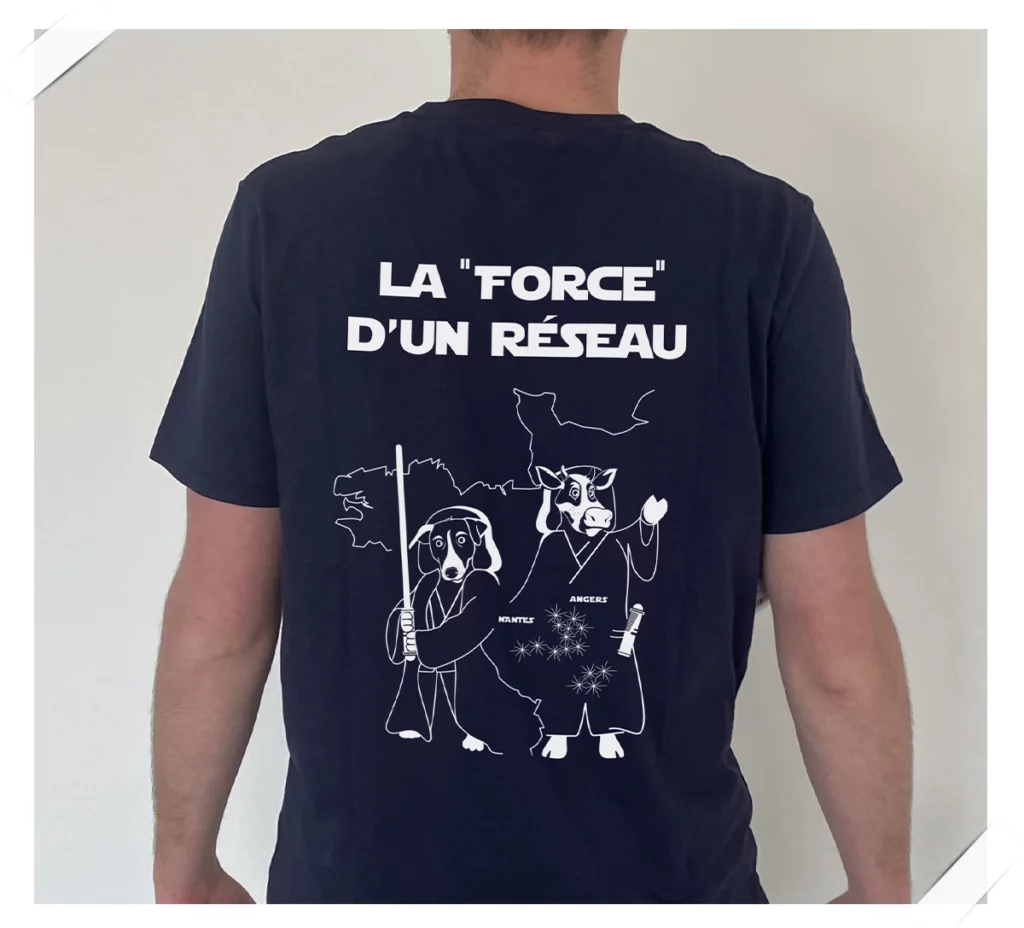 Illustration pour un T-shirt pour des étudiants vétérinaires