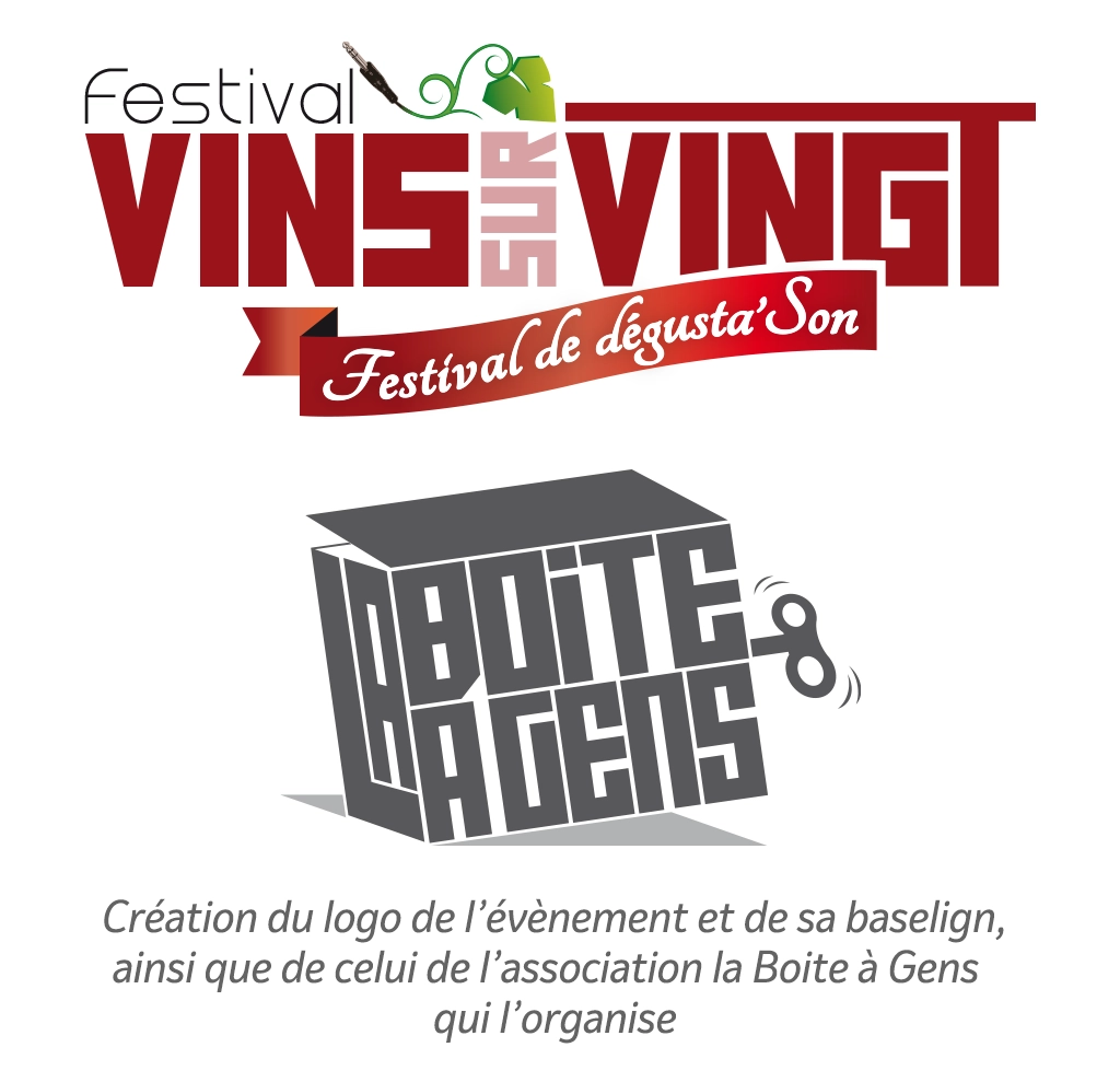 Logo du Festival Vins sur Vingt